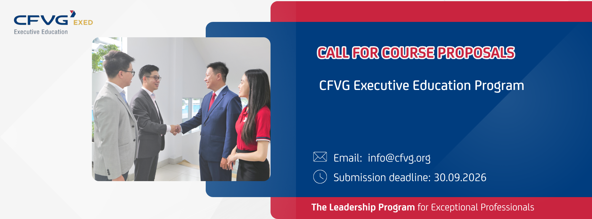Call For Course Proposals